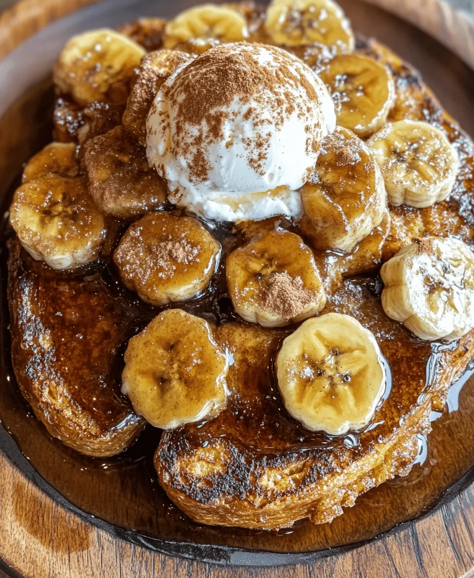 If you're searching for a breakfast recipe that combines comfort and elegance, look no further than Bananas Foster French Toast featuring homemade banana bread. This delightful dish is a creative twist on the classic French toast, substituting traditional bread with moist, flavorful banana bread. The result is a comforting and indulgent meal that’s perfect for leisurely weekends, special occasions, or any time you want to impress family and friends with a unique culinary experience.