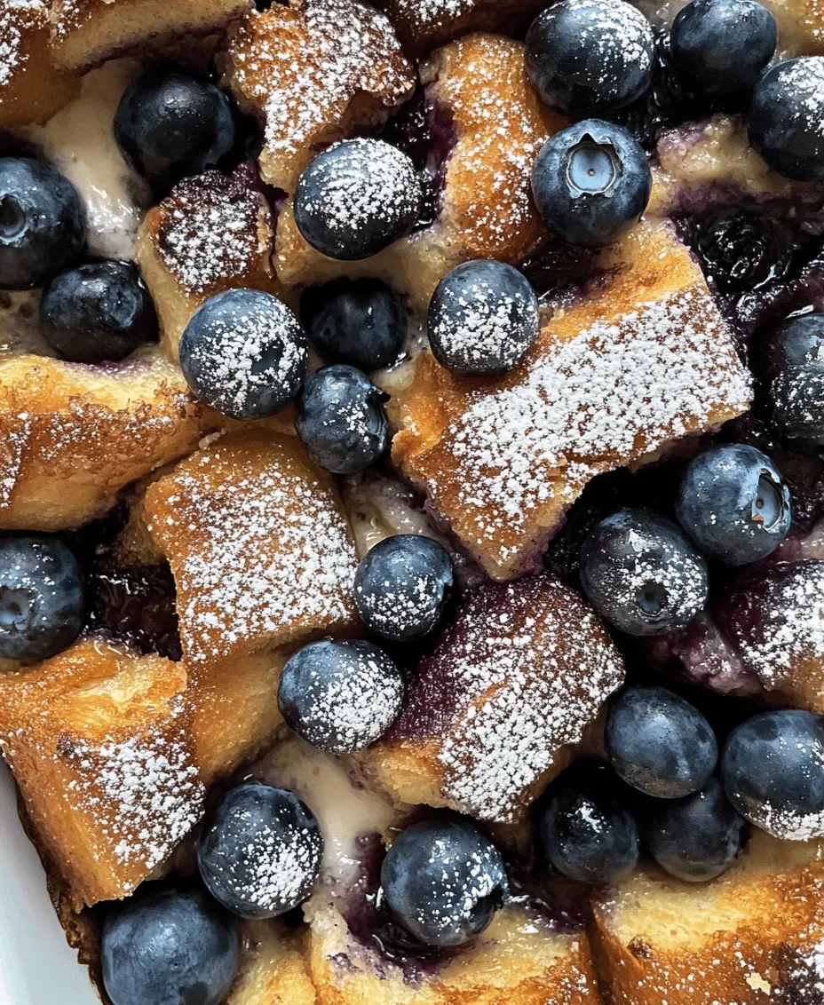 Welcome to the delightful world of breakfast casseroles! If you’re looking for a dish that pleases a crowd and offers the perfect blend of flavors, our Blueberry Cream Cheese French Toast Casserole is just what you need. This sumptuous casserole brings together the rich, buttery textures of brioche or challah bread, the creamy sweetness of cream cheese, and the burst of freshness from juicy blueberries. It is an ideal choice for family gatherings, holiday brunches, or a cozy weekend meal at home.