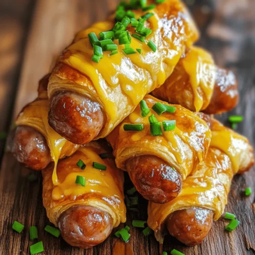 Breakfast is often heralded as the most important meal of the day, a time to fuel up for the challenges ahead. There’s something inherently comforting about the first meal—perhaps it’s the warm aromas wafting from the kitchen or the delicious flavors awakening the senses. Among the myriad of breakfast options, Cozy Morning Pigs in a Blanket stands out as a delightful choice that combines ease and comfort in every bite. This recipe transforms the simple combination of dough and sausage into a beloved breakfast staple that is both satisfying and quick to prepare.