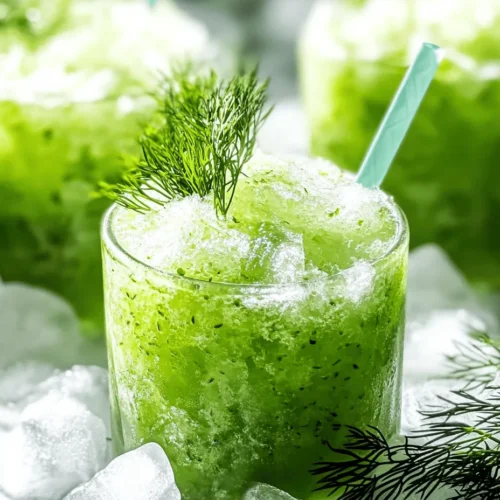Exploring unique flavor combinations can often lead to delightful culinary discoveries. One such creation is the Refreshing Pickle Slushy, a fun twist on traditional beverages that showcases the unexpected versatility of pickle juice. Traditionally relegated to the side of our favorite sandwiches or as a tangy addition to cocktails, pickle juice has surged in popularity as an ingredient that can enhance a variety of dishes and drinks. The Refreshing Pickle Slushy takes this beloved brine to a whole new level, transforming it into a refreshing treat perfect for warm days or any occasion that calls for something a little unconventional.