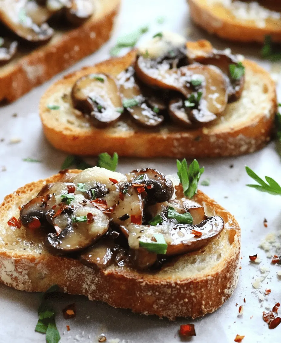 Welcome to the delicious world of savory garlic mushroom toast, a dish that perfectly marries the rich, earthy flavors of mushrooms with the aromatic allure of garlic and the creamy goodness of cheese. This recipe is more than just a simple appetizer; it’s a versatile culinary creation that serves wonderfully as a snack, a light meal, or even a sophisticated starter for entertaining guests. The balance of flavors and textures in this dish makes it an instant favorite for any occasion, from casual gatherings to elegant dinners.