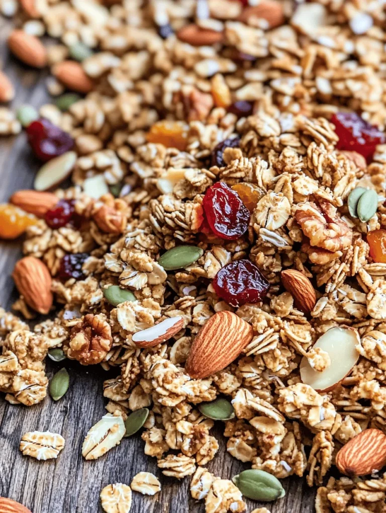 Embarking on a journey towards healthier eating often begins with breakfast, and there's no better way to start your day than with a bowl of homemade granola. The Crunchy Goodness Granola recipe not only delivers a delightful crunch but also combines wholesome ingredients packed with nutrients. This article delves deep into the world of granola, exploring its benefits, variations, and the step-by-step process to create your own batch at home.