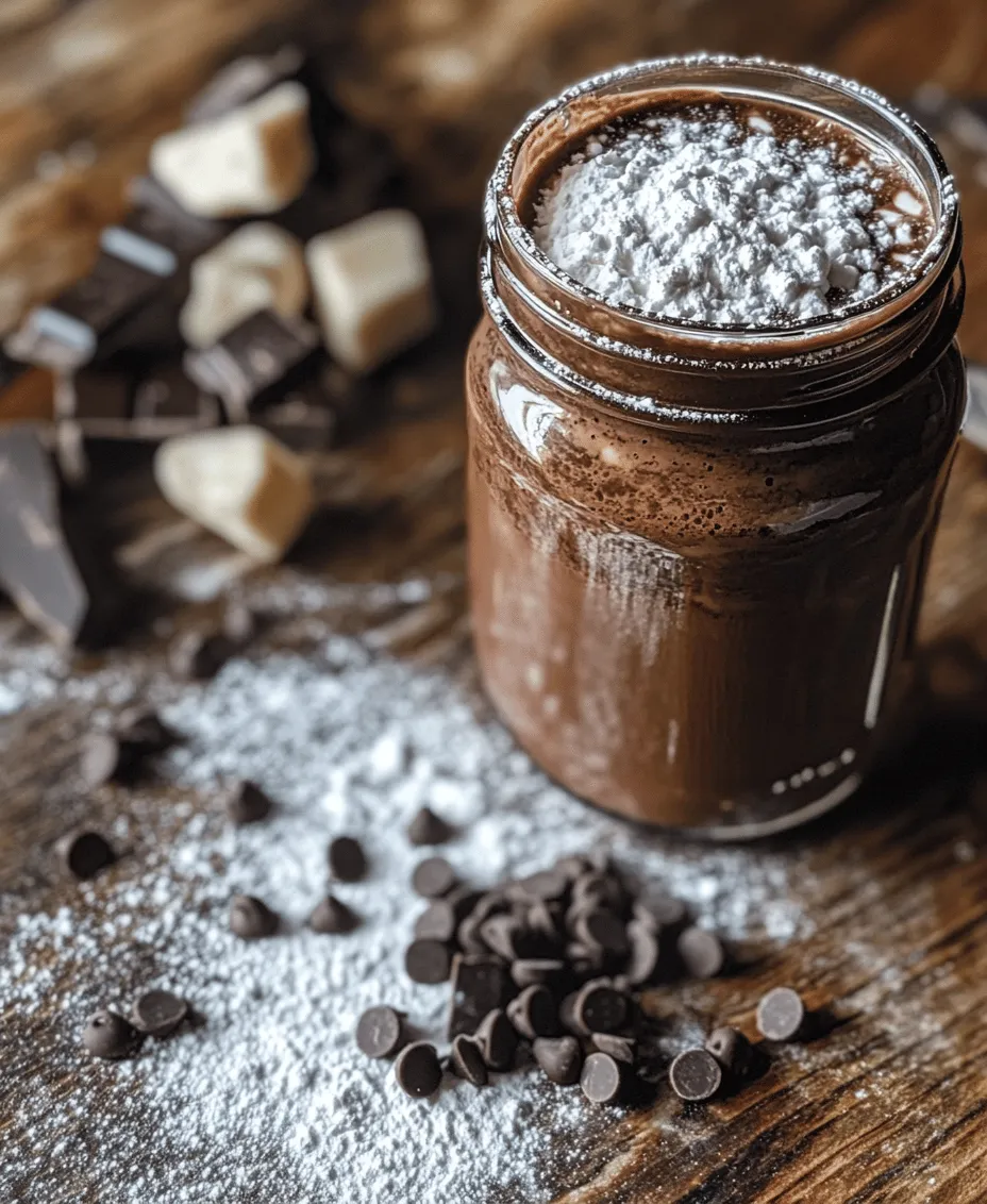 To create the perfect hot chocolate mix, it’s essential to understand the role each ingredient plays in developing the final flavor and texture. Let's explore the core components that make this hot chocolate mix not only special but utterly indulgent.