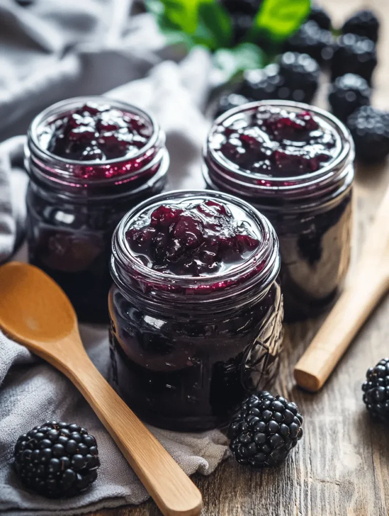 There’s something incredibly satisfying about making your own jams and preserves at home. The process not only fills your kitchen with delightful aromas but also allows you to capture the essence of seasonal fruits. Among the myriad of berry options, blackberries stand out for their rich flavor and vibrant color, making them an ideal choice for crafting a homemade jam that bursts with summer sweetness. Our Blissful Blackberry Jam recipe is a simple yet rewarding way to savor the taste of fresh blackberries year-round.