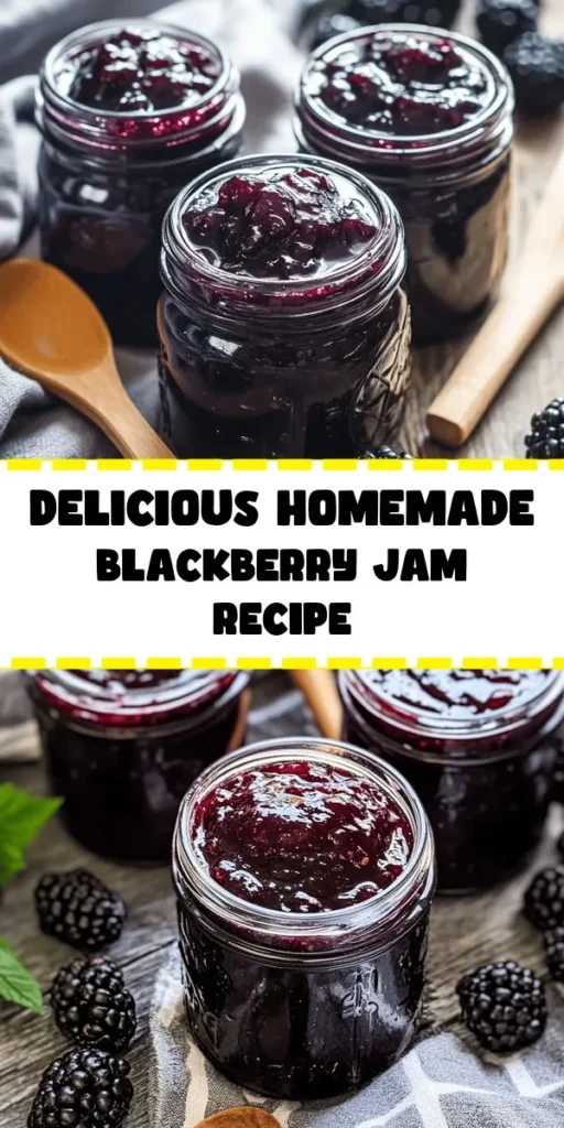 Dive into the delicious world of homemade bliss with this easy blackberry jam recipe! Made with fresh blackberries, sugar, lemon juice, and fruit pectin, it's the perfect spread for your morning toast or as a sweet gift. In just 40 minutes, you can enjoy the rich flavor and vibrant color of this delightful jam. Plus, learn tips for ensuring your jars seal perfectly. Preserve the taste of summer all year long!