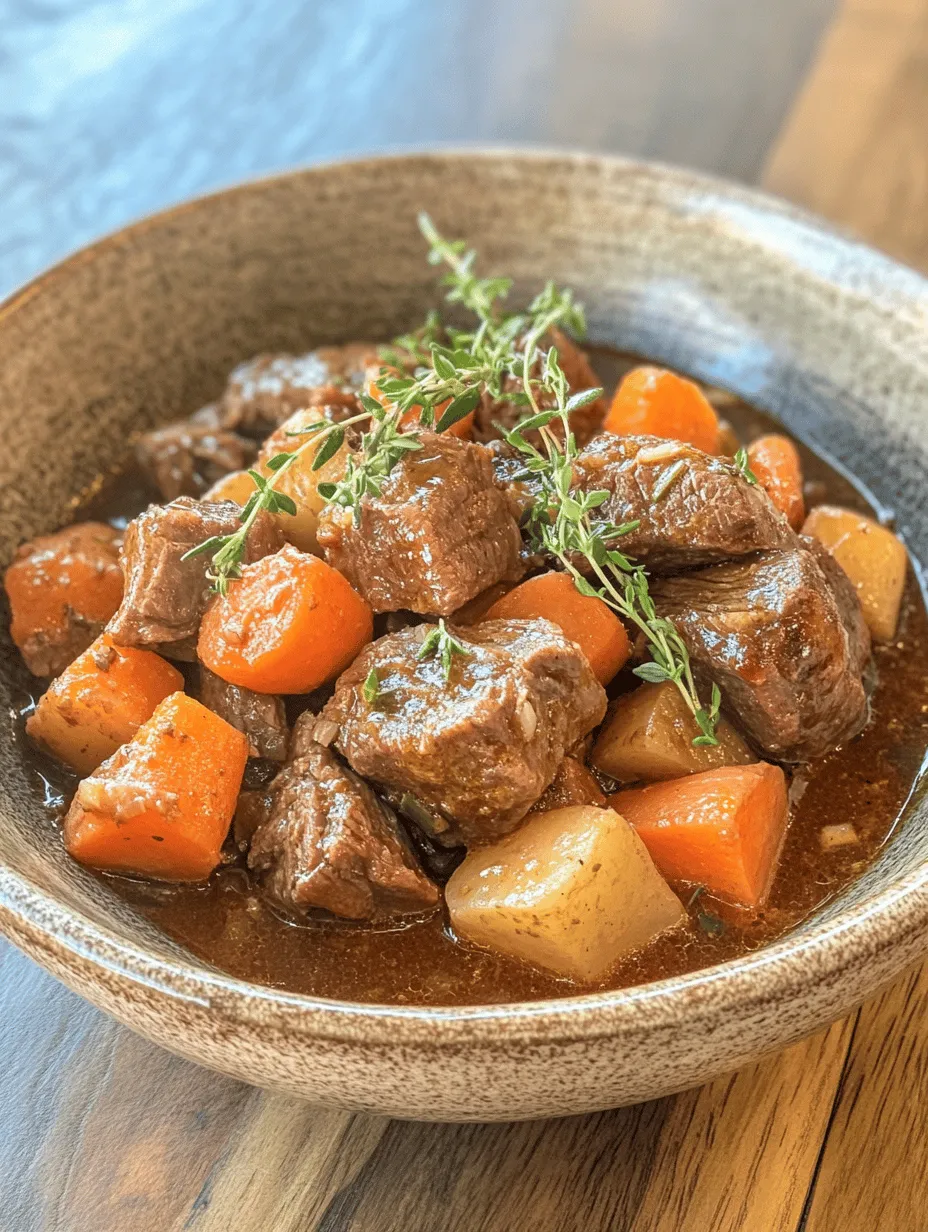 Classic Slow Cooker Pot Roast is a timeless dish that brings warmth and comfort to any table. This deeply flavorful meal, featuring tender beef and hearty vegetables, is perfect for family gatherings or cozy weeknight dinners. The rich, savory aroma that fills your kitchen as it cooks is enough to make anyone's mouth water. The slow cooking process enhances the flavors, ensuring that each bite is rich and satisfying.