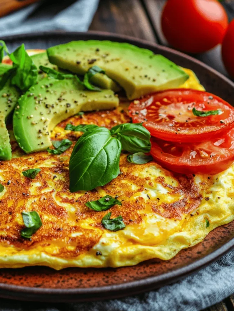 Creating the perfect Cheesy Delight Mozzarella Omelet begins with understanding the essential ingredients that contribute to its flavor and texture. Below, we highlight the key components of this scrumptious dish: