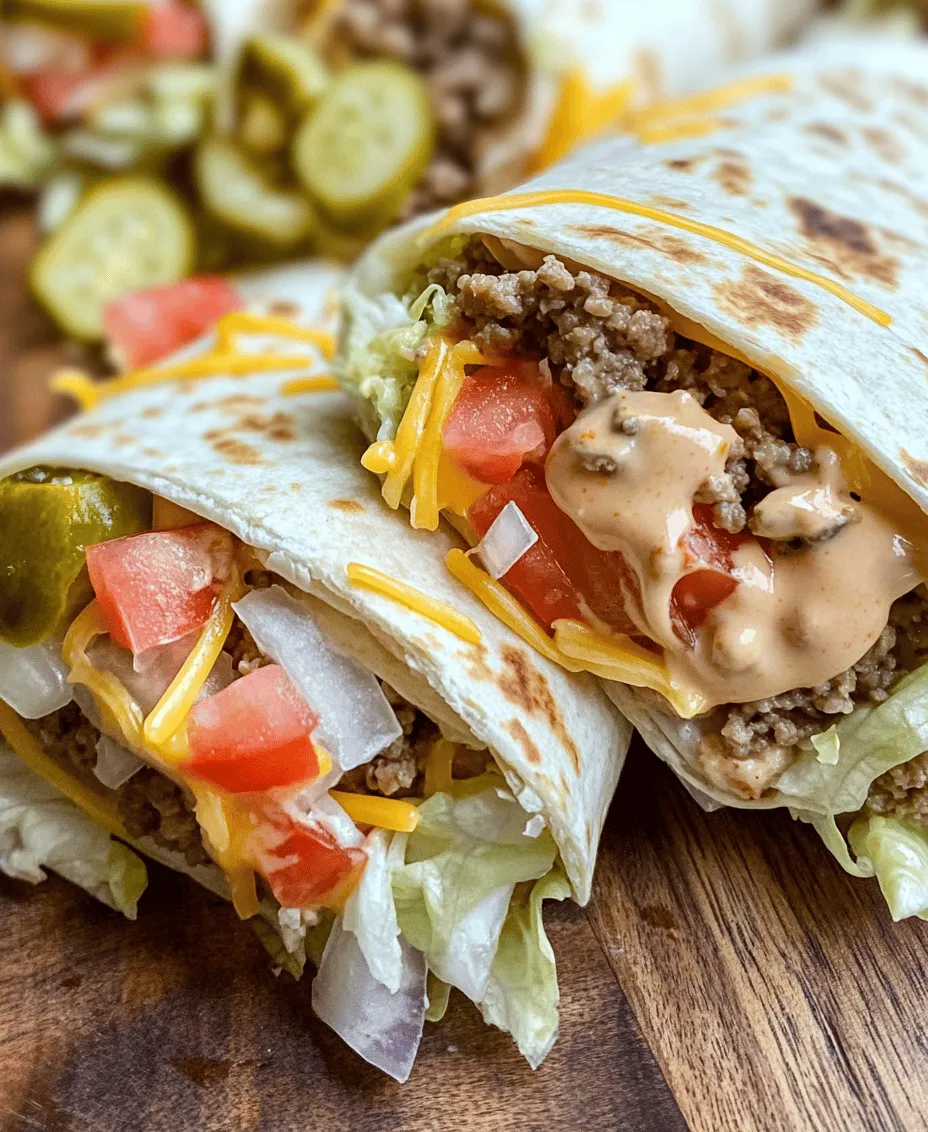 In today’s fast-paced world, everyone loves a quick and satisfying meal that doesn’t compromise on flavor. Enter the Big Mac Wraps – a delightful fusion of the iconic Big Mac flavors wrapped in a convenient tortilla. This innovative recipe captures the essence of the beloved burger while offering a portable option that is perfect for lunch, dinner, or even a picnic. Whether you're heading out on a road trip, enjoying a relaxing day at the park, or simply looking for a quick meal solution at home, these wraps are sure to satisfy your cravings.