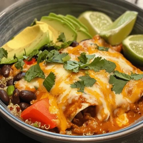 If you’re on the lookout for a nourishing and satisfying meal that packs a protein punch, look no further than the High Protein Cottage Cheese Enchilada Bowl. This delightful dish is a modern twist on traditional enchiladas, featuring creamy cottage cheese as the star ingredient. The combination of flavors and textures creates a harmonious bowl that not only satisfies the taste buds but also supports a healthy lifestyle.