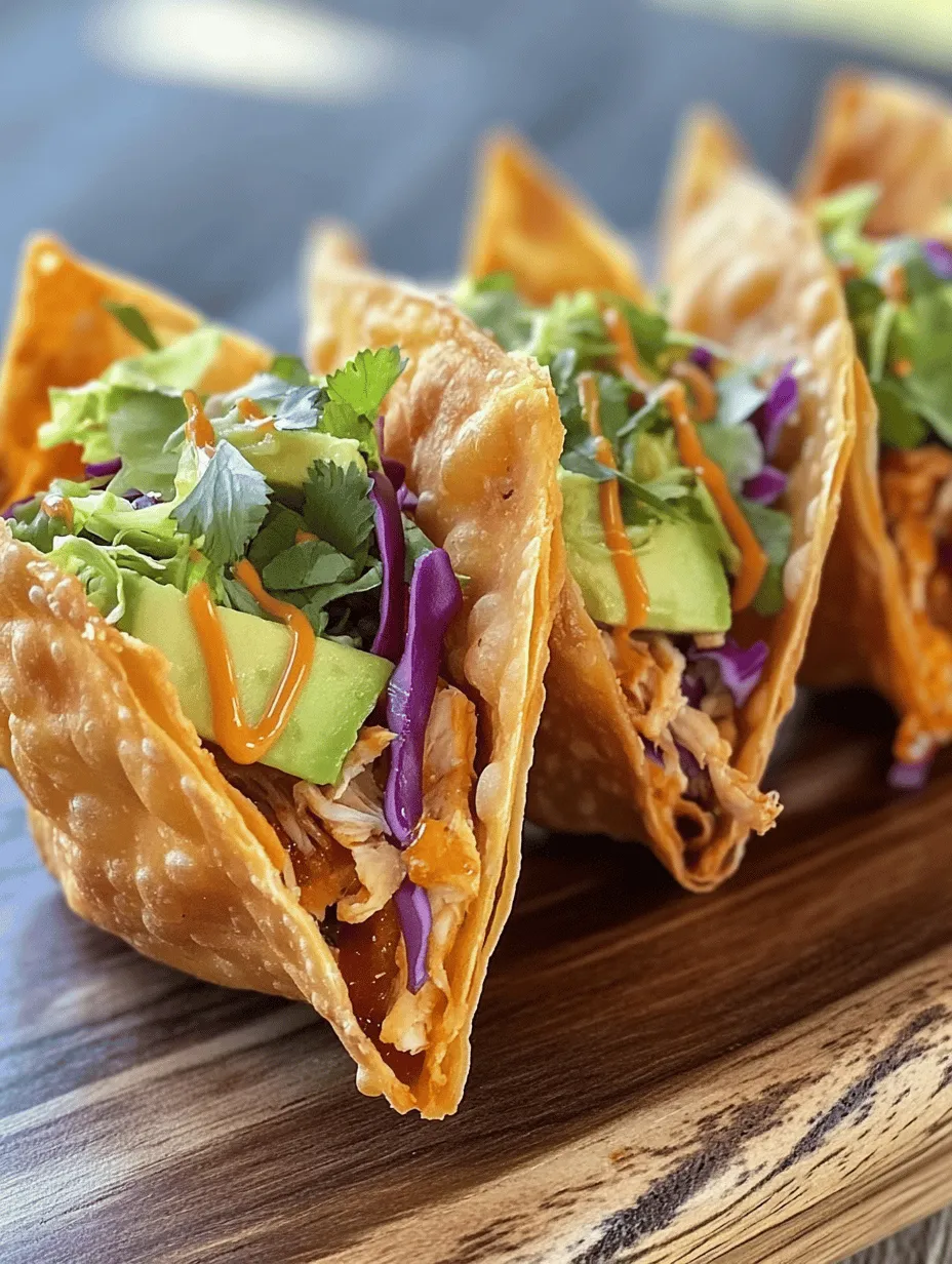 Applebee’s Chicken Wonton Tacos have carved out a beloved spot on the menus of casual dining establishments across the country. Their unique blend of flavors, textures, and appealing presentation makes them an irresistible choice for many patrons. The combination of crispy wonton wrappers filled with seasoned chicken and topped with fresh ingredients creates a delightful experience for the senses. As food enthusiasts and home cooks seek to recreate this culinary sensation in their kitchens, the journey of making Copycat Applebee’s Chicken Wonton Tacos unfolds.