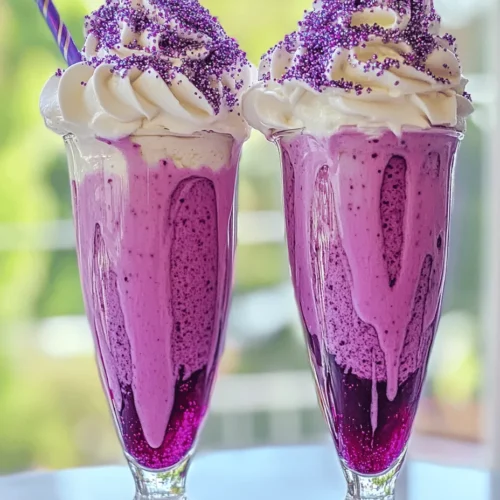 To achieve a creamy, dreamy Grimace Shake Delight, mastering your blending technique is key. Start by adding your ice cream and milk into the blender. For a thicker shake, use less milk; for a thinner consistency, add more milk gradually. A good rule of thumb is to start with about half a cup of milk for every two cups of ice cream. Blend the mixture on a low setting first to combine the ingredients, then gradually increase the speed. This approach allows the ice cream to break down smoothly without splattering.
