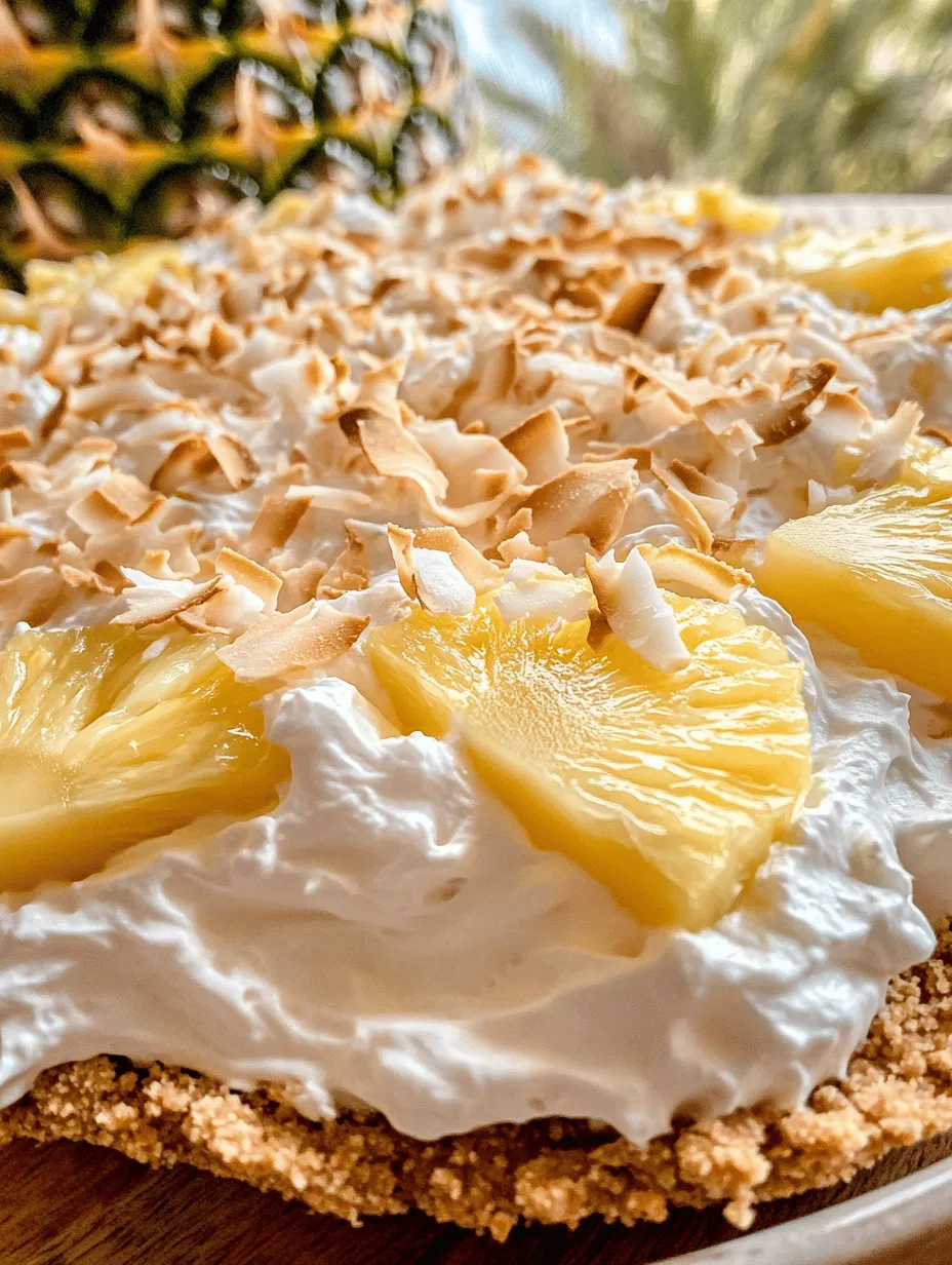 Imagine a dessert that encapsulates the essence of a tropical getaway, where the sun shines brightly, and the ocean breeze carries the sweet scent of ripe fruits. That is precisely what the Hawaiian Paradise Pie delivers. With its vibrant combination of flavors, this pie offers a delightful escape to an island paradise right from your kitchen. Whether you're hosting a summer barbecue, a festive gathering, or simply indulging in a sweet treat, this dessert is sure to impress your guests and leave them craving more.