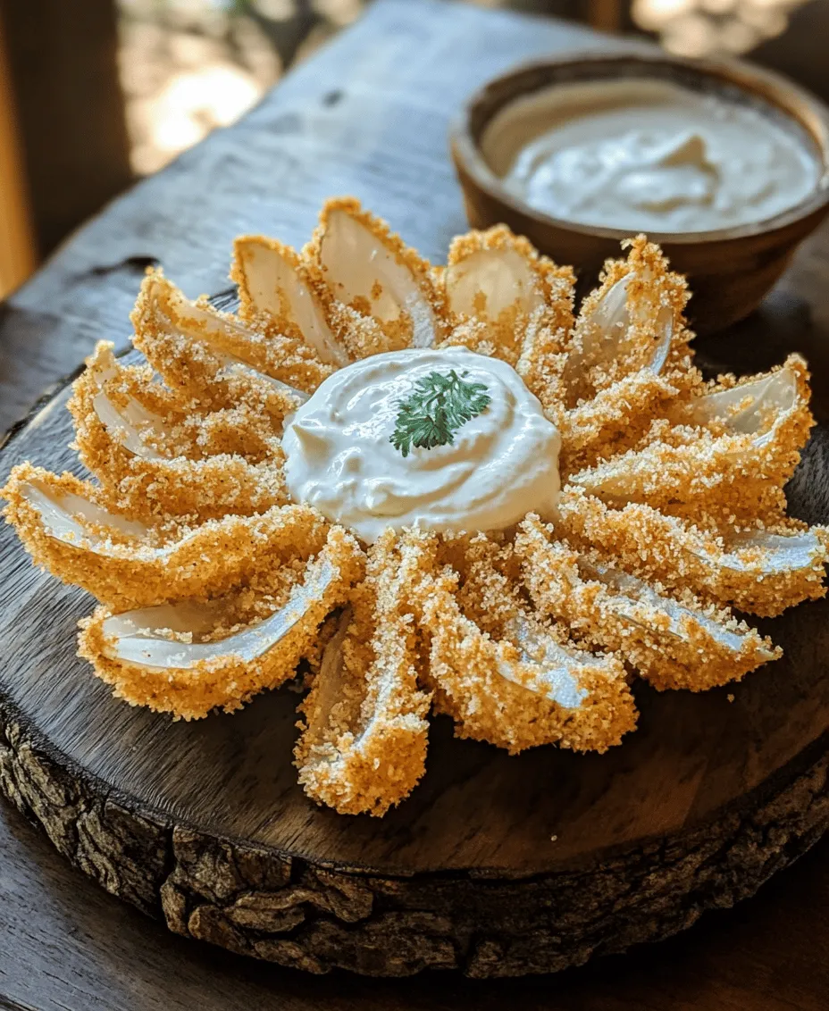 Appetizers can make or break a meal, setting the stage for the deliciousness to come. Among the myriad of options, crispy mini blooming onions stand out as a fun and enticing choice. Their captivating appearance and delightful crunch make them a favorite at gatherings, parties, and even casual dinners. Mini blooming onions are a delightful twist on the classic blooming onion, offering all the flavor and texture with a smaller, more manageable size that appeals to both children and adults alike.