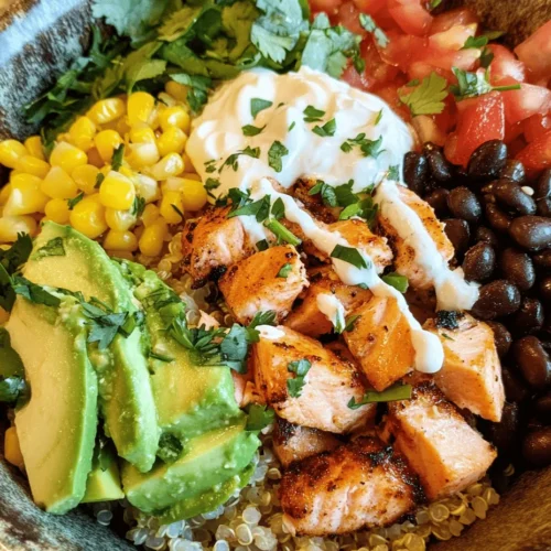 Burrito bowls have taken the culinary world by storm, becoming a staple in both fast-casual dining and home cooking. Their versatility allows for endless combinations of flavors and ingredients, making them a go-to choice for those seeking a healthy meal that satisfies. One standout option in this realm is the Salmon Sensation Burrito Bowl—a delightful fusion of fresh ingredients that not only tantalizes the taste buds but also packs a nutritious punch.