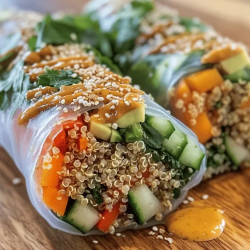 The popularity of veggie rolls has surged in recent years, reflecting a growing appreciation for plant-based eating and the desire for meals that are both satisfying and nutritious. These rolls are not just visually appealing; they are a celebration of fresh, wholesome ingredients that cater to various dietary preferences, including vegetarian and vegan diets. The combination of textures and flavors provides a delightful eating experience, while the inclusion of nutrient-dense ingredients ensures that each bite contributes to your overall well-being.