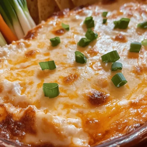 If you’re searching for the ultimate crowd-pleaser, look no further than Spicy Cheesy Buffalo Chicken Dip. Perfect for game days, parties, or even a cozy night in, this dish has become a beloved staple in homes across the nation. Imagine a creamy, cheesy dip that pulls apart beautifully, delivering a delightful kick of spice from Frank's RedHot Buffalo Sauce. This dip not only satisfies but also captivates, making it a must-have at any gathering.
