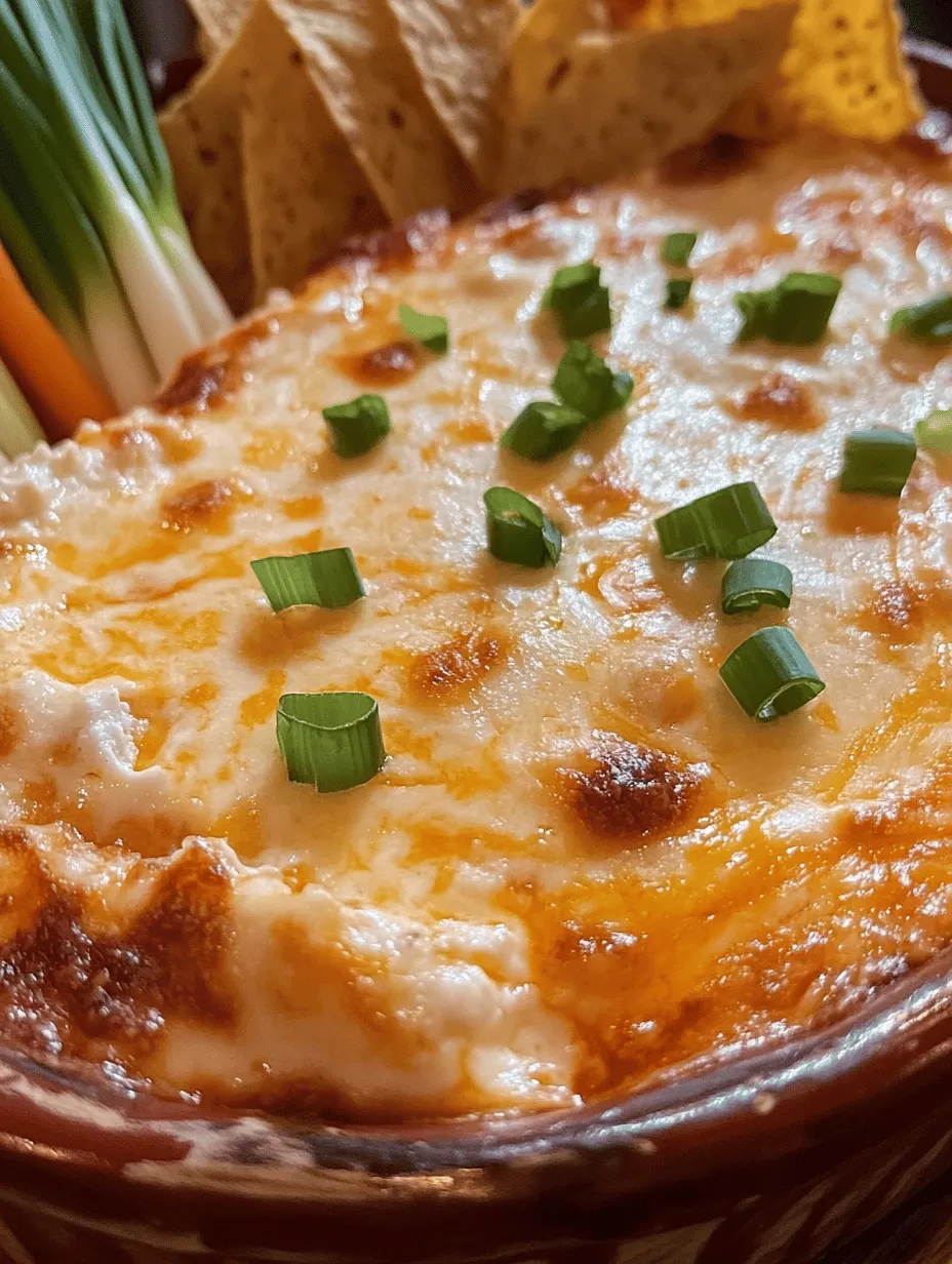 If you’re searching for the ultimate crowd-pleaser, look no further than Spicy Cheesy Buffalo Chicken Dip. Perfect for game days, parties, or even a cozy night in, this dish has become a beloved staple in homes across the nation. Imagine a creamy, cheesy dip that pulls apart beautifully, delivering a delightful kick of spice from Frank's RedHot Buffalo Sauce. This dip not only satisfies but also captivates, making it a must-have at any gathering.