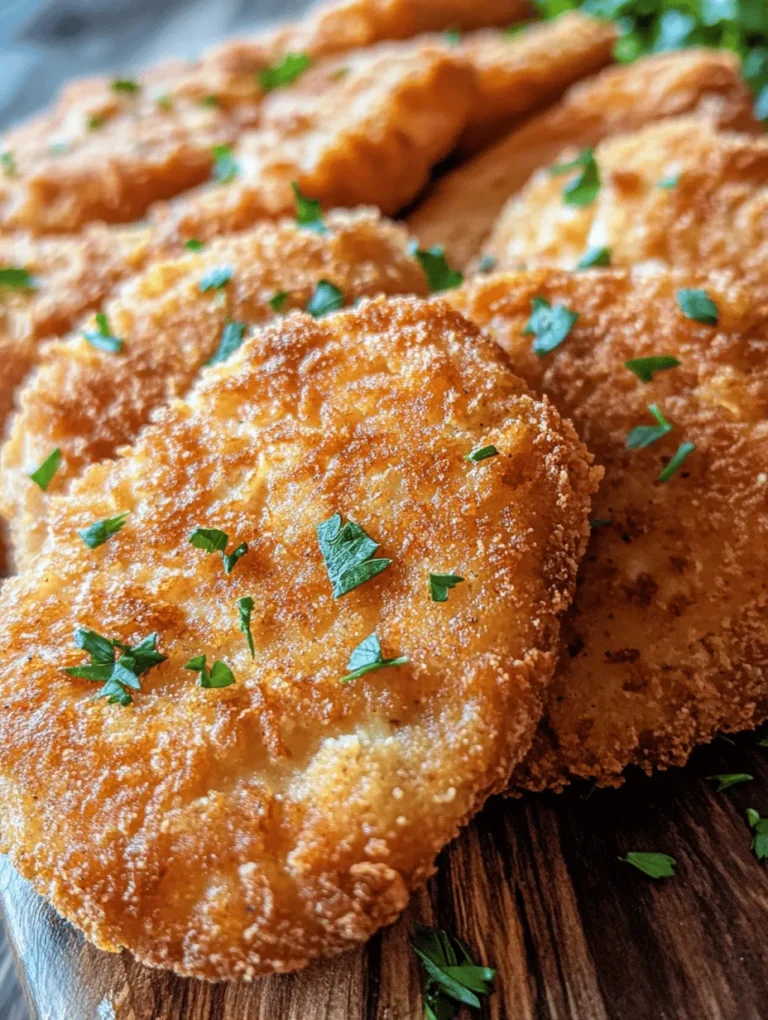 Southern Fried Salmon Patties are a quintessential dish that beautifully marries the rich, succulent flavor of salmon with the comforting essence of Southern cooking. These patties, also known as salmon croquettes, have become a beloved staple in many households, offering a delightful balance of taste and nutrition. With their crispy exterior and tender interior, they are not only a treat for the taste buds but also a convenient option for busy families seeking a quick yet satisfying meal.