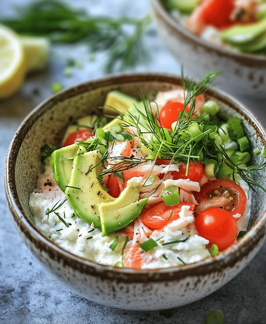 In recent years, healthy bowls have surged in popularity within contemporary cuisine, transforming the way we think about meals. These bowls are not only visually appealing but also offer a balanced combination of flavors, textures, and nutrients in a single serving. Among the myriad of bowl recipes, the Crab Cottage Cheese Bowl stands out as a delicious and nutritious option that is packed with protein and essential vitamins. This dish is perfect for anyone looking to boost their meal prep game, whether it’s for lunch at the office, a light dinner, or even a satisfying snack.