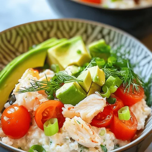 In recent years, healthy bowls have surged in popularity within contemporary cuisine, transforming the way we think about meals. These bowls are not only visually appealing but also offer a balanced combination of flavors, textures, and nutrients in a single serving. Among the myriad of bowl recipes, the Crab Cottage Cheese Bowl stands out as a delicious and nutritious option that is packed with protein and essential vitamins. This dish is perfect for anyone looking to boost their meal prep game, whether it’s for lunch at the office, a light dinner, or even a satisfying snack.
