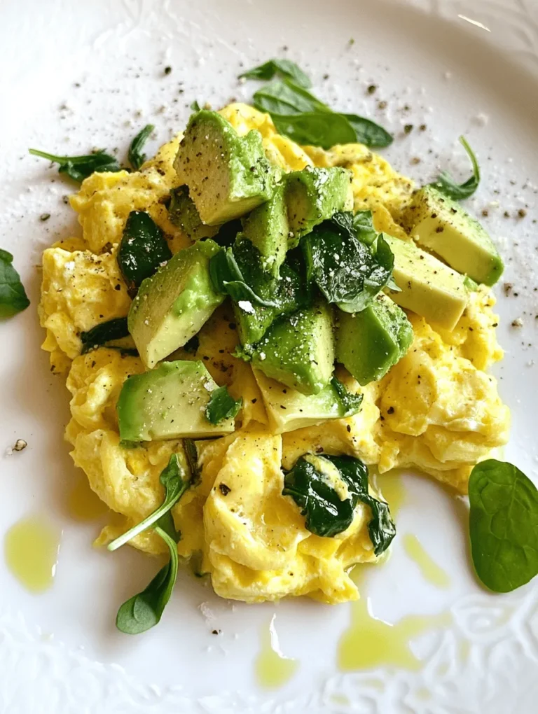 Incorporating greens and healthy fats into your breakfast is essential for kickstarting your day on the right note. Leafy greens like spinach are rich in vitamins A, C, and K, as well as iron and calcium. These nutrients play a crucial role in maintaining overall health, supporting everything from your immune system to your bone density. Meanwhile, healthy fats found in ingredients like avocado and olive oil help to keep you satiated longer, aiding in weight management and providing your body with the energy it needs to tackle the day ahead.