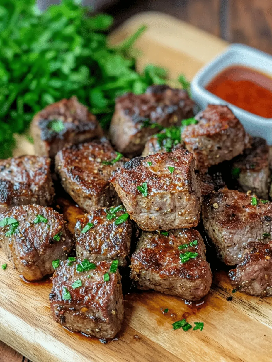 In the world of modern cooking, the air fryer has carved out a special niche for itself, revolutionizing the way we prepare meals. This kitchen appliance is not just a trendy gadget; it's a game-changer that allows home cooks to create crispy, delicious dishes with far less oil than traditional frying methods. Imagine the joy of savoring perfectly cooked steak bites that are succulent on the inside and crisp on the outside, all in a fraction of the time it would take to grill or pan-sear them.