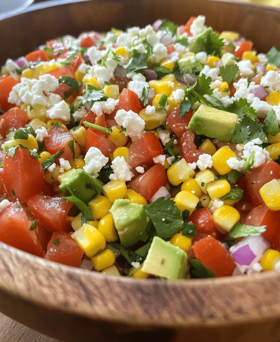 As the sun shines brighter and temperatures rise, summer brings a delightful opportunity to indulge in light and refreshing meals. Summer salads are a perfect way to capture the essence of the season, combining fresh ingredients with vibrant flavors that invigorate the palate. One such dish that embodies the spirit of summer is the Refreshing Summer Corn Salad. This salad is not only a feast for the eyes, with its colorful array of ingredients, but it also offers a myriad of health benefits, making it an excellent choice for warm-weather dining.