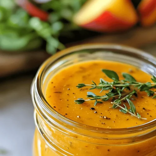 In the world of culinary delights, few things can match the vibrant flavors found in homemade dressings. The Peach Honey Dijon Balsamic Vinaigrette is a shining example of how fresh, simple ingredients can transform a dish from ordinary to extraordinary. This vinaigrette is not just a dressing; it is a celebration of flavor that enhances salads, drizzles over grilled meats, and even adds a refreshing twist to roasted vegetables.