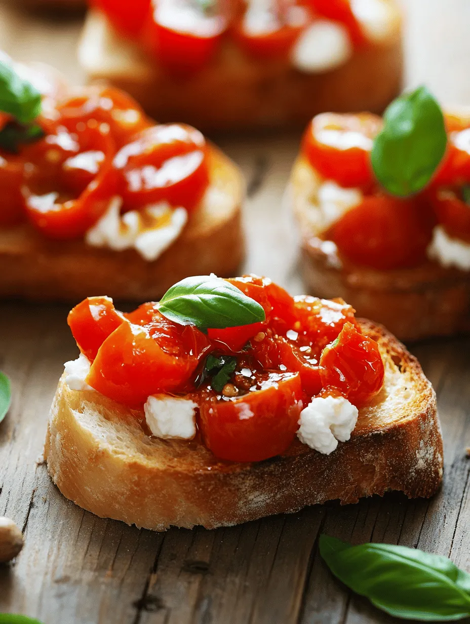 To craft the perfect Tomato Jam Bruschetta, understanding the core ingredients is essential. Each component plays a significant role in delivering the vibrant flavors that define this dish.