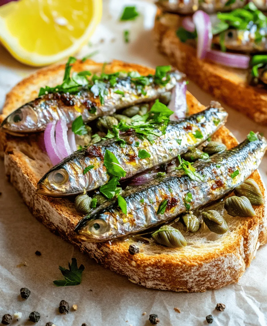 Savory Sardines on Whole Grain Toast is a delightful dish that brings together robust flavors and impressive nutrition in a simple, quick-to-make meal. This recipe showcases the versatility of sardines, transforming them into an appetizing option for breakfast, lunch, or even a satisfying snack. With just a few ingredients and minimal preparation time, you can create a dish that not only delights your taste buds but also nourishes your body.