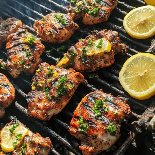 Grilled chicken is a staple in cuisines around the world, celebrated for its versatility, ease of preparation, and mouthwatering flavor. Whether enjoyed in a backyard barbecue, as part of a picnic feast, or simply as a weeknight dinner, grilled chicken can adapt to various flavor profiles, making it a favorite among home cooks and chefs alike. Among the myriad ways to prepare this beloved dish, Zesty Lemon Herb Grilled Chicken stands out as a fresh and vibrant option that perfectly encapsulates the essence of summer grilling.