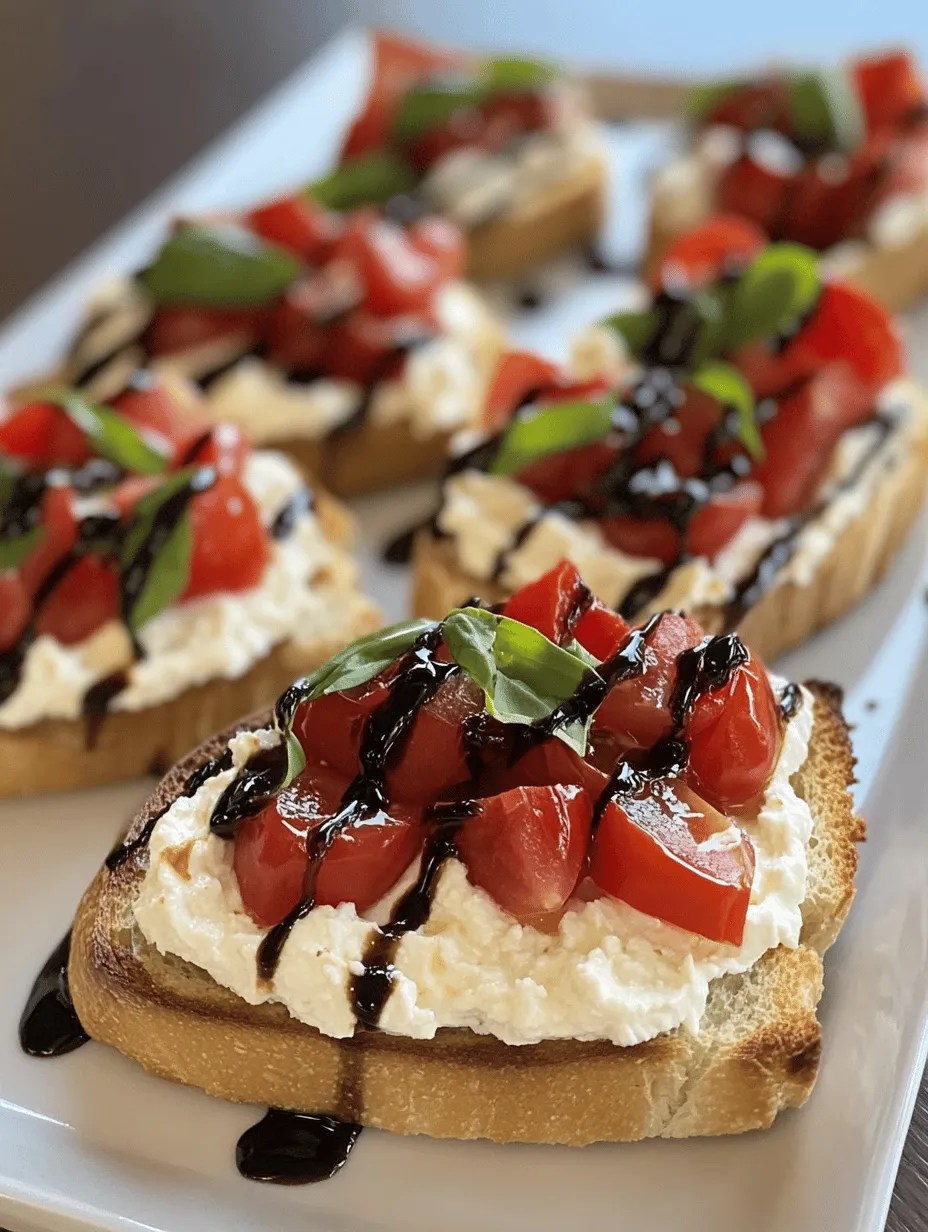 Bruschetta, an iconic Italian antipasto, has captured the hearts and palates of food lovers around the globe. This delightful dish features toasted bread topped with a variety of fresh ingredients, creating a perfect harmony of flavors and textures. While the traditional bruschetta often consists of ripe tomatoes, fresh basil, and a drizzle of olive oil, we are taking this classic to the next level with an innovative twist: whipped feta. This creamy and tangy topping not only adds depth to the dish but also makes it an irresistible option for gatherings, casual dining, and special occasions.