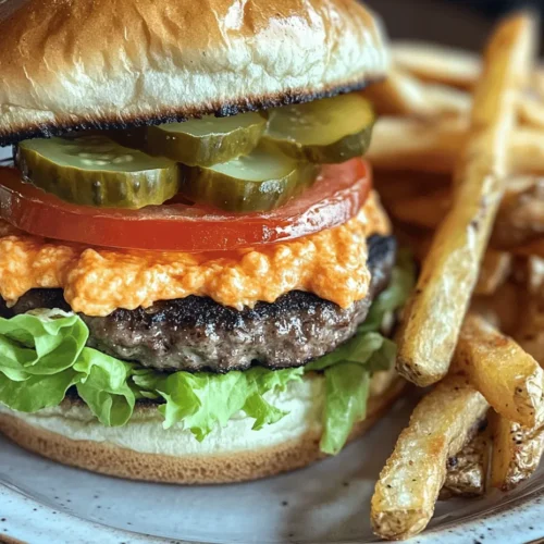 In recent years, gourmet burgers have taken the culinary world by storm, evolving from classic fast-food staples into creative masterpieces gracing the menus of upscale restaurants and backyard barbecues alike. The allure of a perfectly cooked burger lies not just in its juicy beef patty but also in the endless possibilities for toppings and flavors. One of the most exciting trends in this realm is the incorporation of pimento cheese—a Southern classic that melds beautifully with the richness of beef to create an irresistibly savory burger experience.