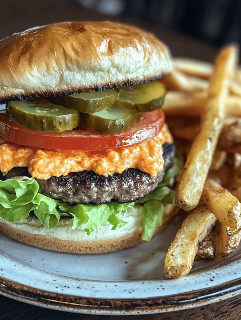 In recent years, gourmet burgers have taken the culinary world by storm, evolving from classic fast-food staples into creative masterpieces gracing the menus of upscale restaurants and backyard barbecues alike. The allure of a perfectly cooked burger lies not just in its juicy beef patty but also in the endless possibilities for toppings and flavors. One of the most exciting trends in this realm is the incorporation of pimento cheese—a Southern classic that melds beautifully with the richness of beef to create an irresistibly savory burger experience.