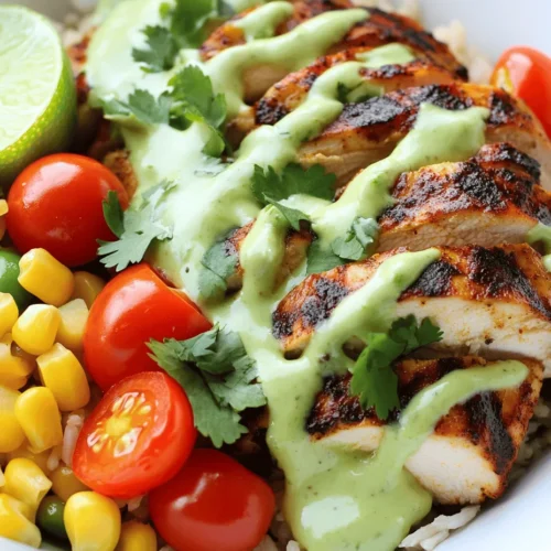 In the world of wholesome dining, few dishes can rival the deliciousness and nutritional benefits of a Grilled Chicken Bowl with Creamy Avocado Sauce and Fresh Veggies. This recipe is not just a meal; it’s an experience that combines a symphony of flavors and textures, all while packing a powerful punch of nutrition. Perfect for busy individuals and families alike, this bowl is easy to prepare and offers a satisfying, hearty option that nourishes both body and soul.