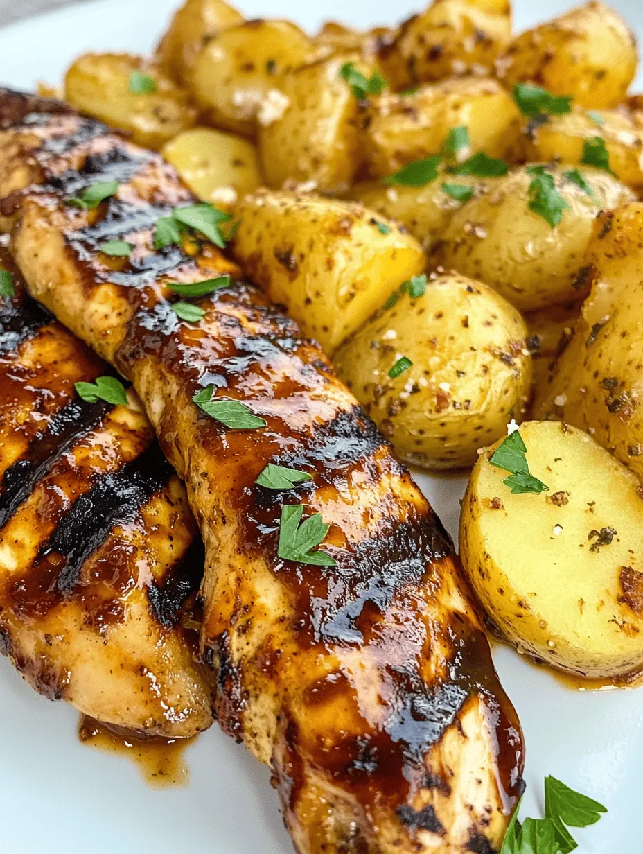 If you’re looking for a wholesome and delectable meal that checks all the boxes for flavor, nutrition, and ease, look no further than this High Protein Honey BBQ Chicken paired with Creamy Garlic Parmesan Potatoes. This dish is perfect for family dinners or quick weeknight meals when you want something that satisfies yet remains healthy. The sweet, tangy notes of the honey BBQ chicken juxtaposed with the rich, creamy potatoes create a harmonious blend of flavors that will please even the pickiest eaters.