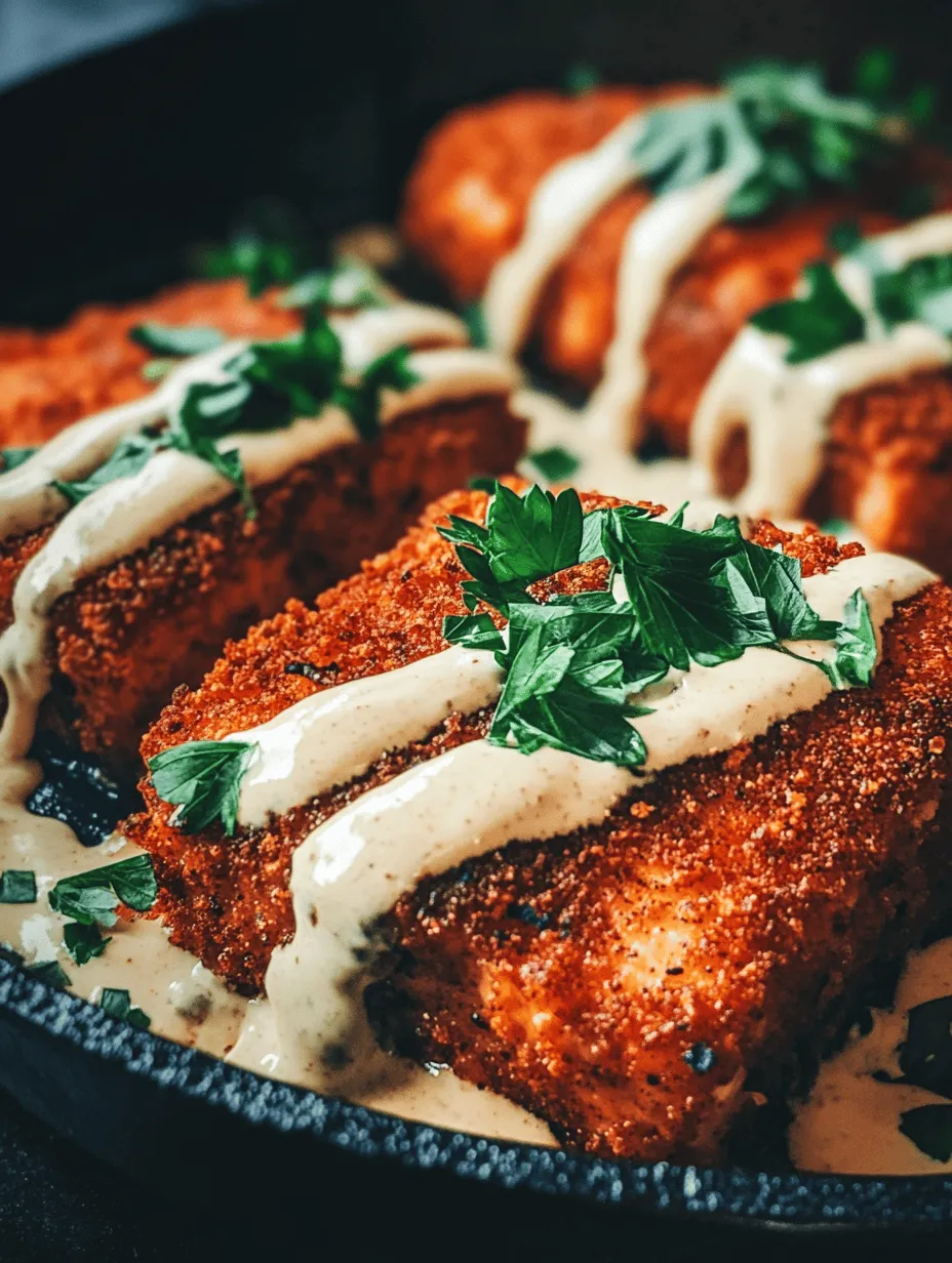 If you’re searching for a dish that marries bold flavors with healthy ingredients, look no further than blackened salmon with creamy Dijon sauce. This recipe not only tantalizes the taste buds but also offers a delightful contrast of textures, making it a standout choice for any meal. The salmon, with its rich, buttery flavor, becomes a canvas for a blend of spices that creates a crispy, charred crust, while the creamy Dijon sauce adds a tangy smoothness that elevates the dish to gourmet status.