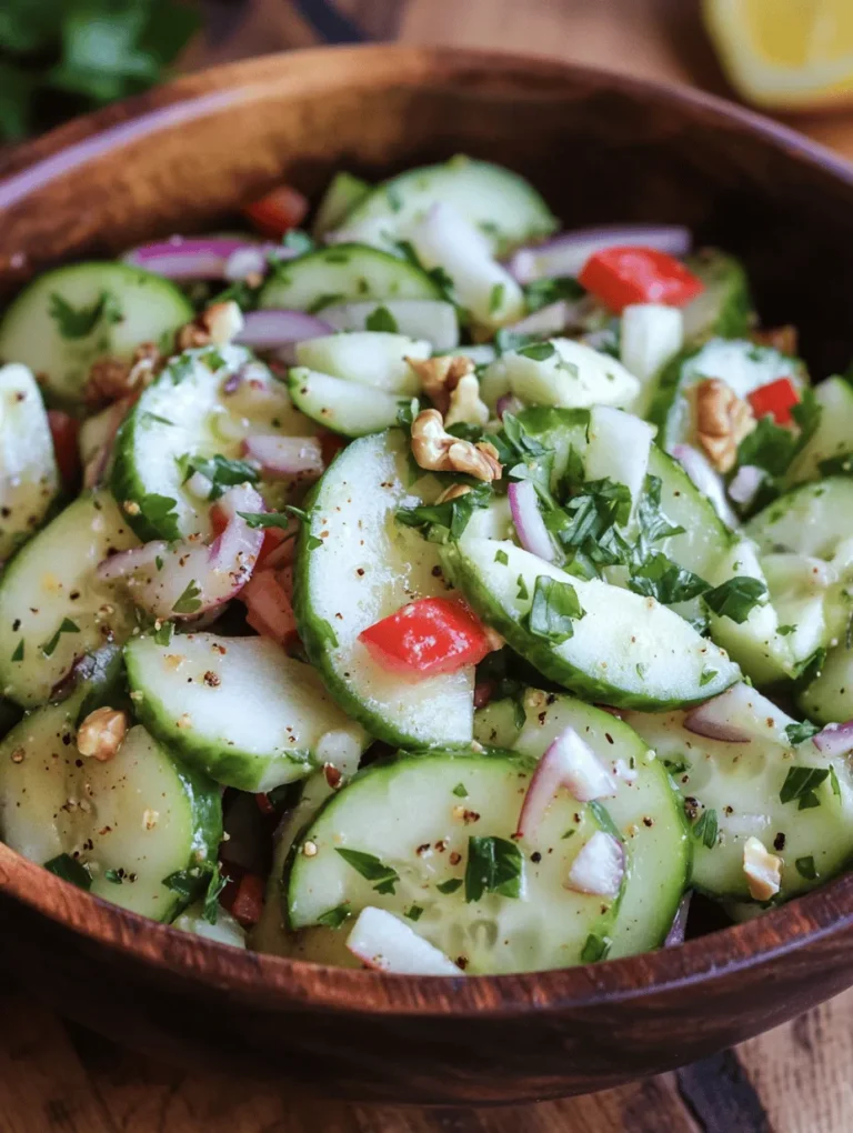 Cucumbers are among the most refreshing vegetables, primarily composed of water, making them an excellent choice for hydration. They are low in calories, making them a smart addition to any diet, especially if you're looking to maintain or lose weight. Cucumbers provide essential vitamins and minerals, including vitamin K, which is vital for bone health, and potassium, which helps regulate blood pressure.