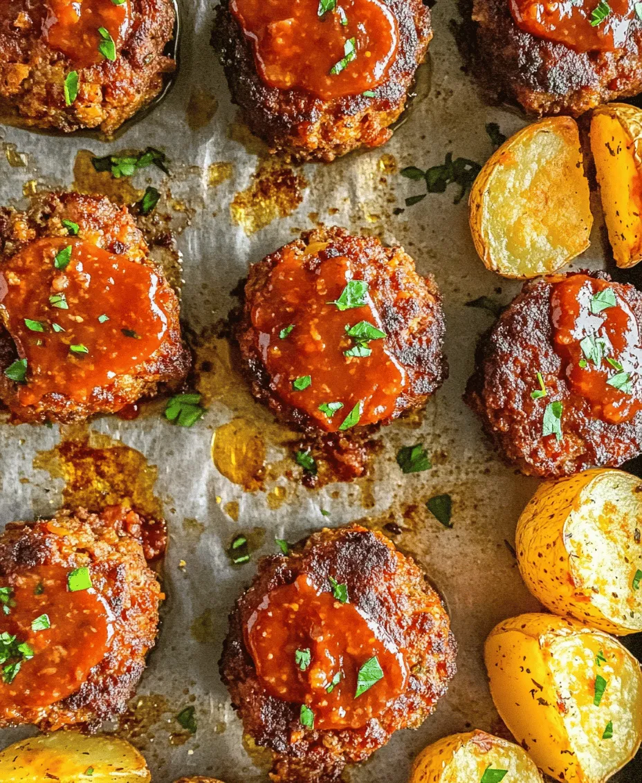 When it comes to comfort food, few meals evoke the same sense of warmth and nostalgia as a classic meatloaf. This beloved dish has graced dinner tables for generations, offering a hearty and satisfying option that is both delicious and easy to prepare. In our fast-paced world, where family time and home-cooked meals can sometimes feel like a luxury, the Mini Meatloaf Wonders with Crispy Potatoes emerges as a perfect solution.