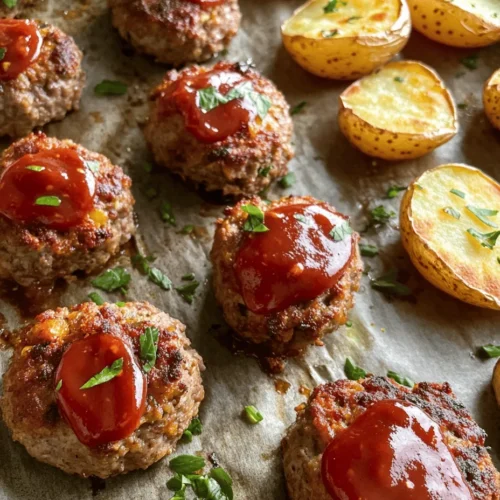 When it comes to comfort food, few meals evoke the same sense of warmth and nostalgia as a classic meatloaf. This beloved dish has graced dinner tables for generations, offering a hearty and satisfying option that is both delicious and easy to prepare. In our fast-paced world, where family time and home-cooked meals can sometimes feel like a luxury, the Mini Meatloaf Wonders with Crispy Potatoes emerges as a perfect solution.