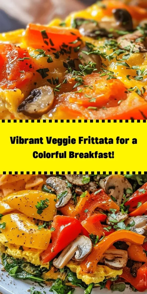 Brighten up your breakfast with this Colorful Veggie Frittata Delight! Packed with nutritious ingredients like bell peppers, onions, mushrooms, and spinach, this dish is as tasty as it is vibrant. Simply sauté your veggies, whisk together eggs and milk, combine, and then bake for a delightful, fluffy frittata. Perfect for brunch or a quick weeknight dinner, serve it warm or at room temperature, and feel free to add your favorite herbs for an extra touch!