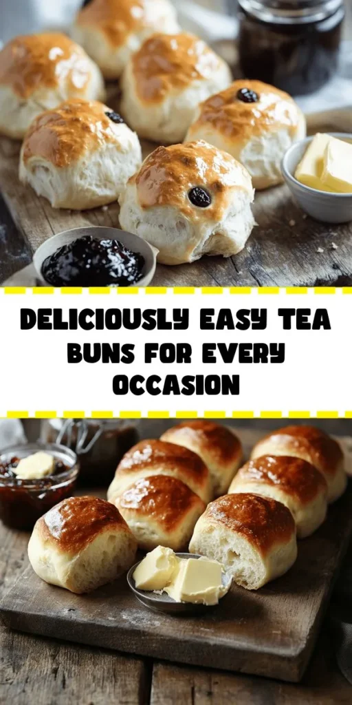 Indulge in the warm, comforting taste of Delightful Tea Buns! These easy-to-make treats are perfect for any occasion, pairing beautifully with your favorite cup of tea. With just a few simple ingredients like flour, sugar, butter, and optional raisins, you can whip up a batch in no time. Bake them to a golden brown and enjoy them fresh or spread with butter and jam. Ready in 35 minutes, they’re a delightful addition to your snack time!