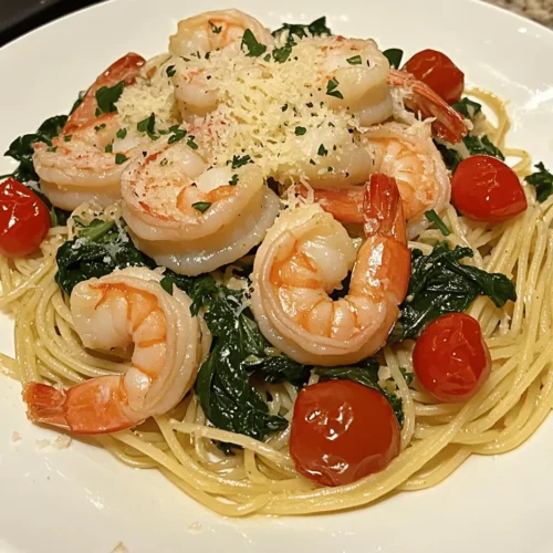 Are you looking for a dish that encapsulates vibrant flavors while being simple enough for a weeknight dinner? Look no further than Zesty Lemon Garlic Shrimp Pasta with Spinach. This delightful meal marries succulent shrimp with the freshness of spinach, tossed in a zesty garlic-lemon sauce that is both light and satisfying. The bright flavors of lemon, combined with the savory taste of garlic and the tender texture of shrimp, create a culinary experience that is as enjoyable to prepare as it is to eat.