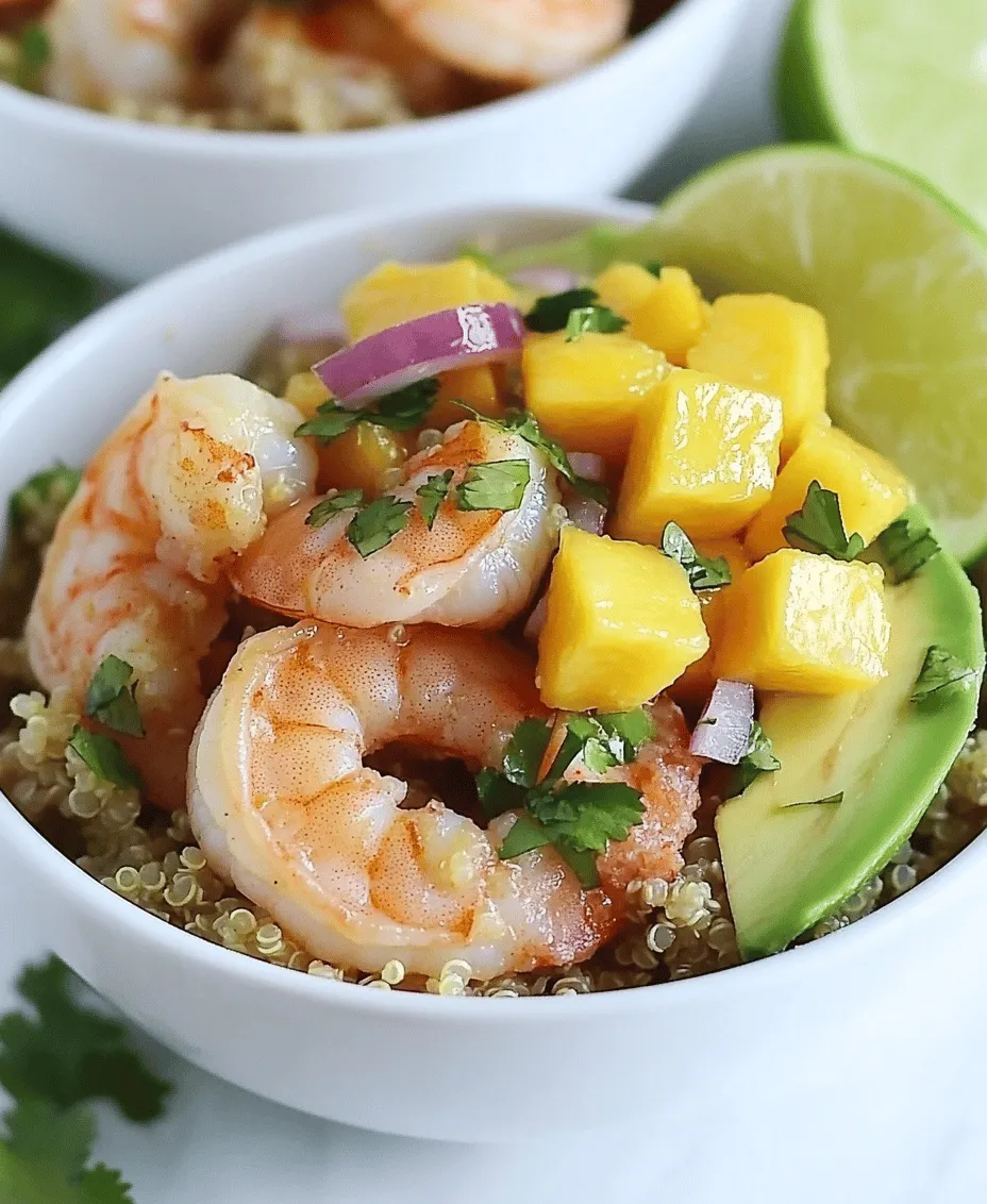 Each ingredient in the Shrimp and Avocado Bowls serves a purpose, contributing to the overall flavor, texture, and nutritional profile of the dish. Let's take a closer look at what makes each component special.