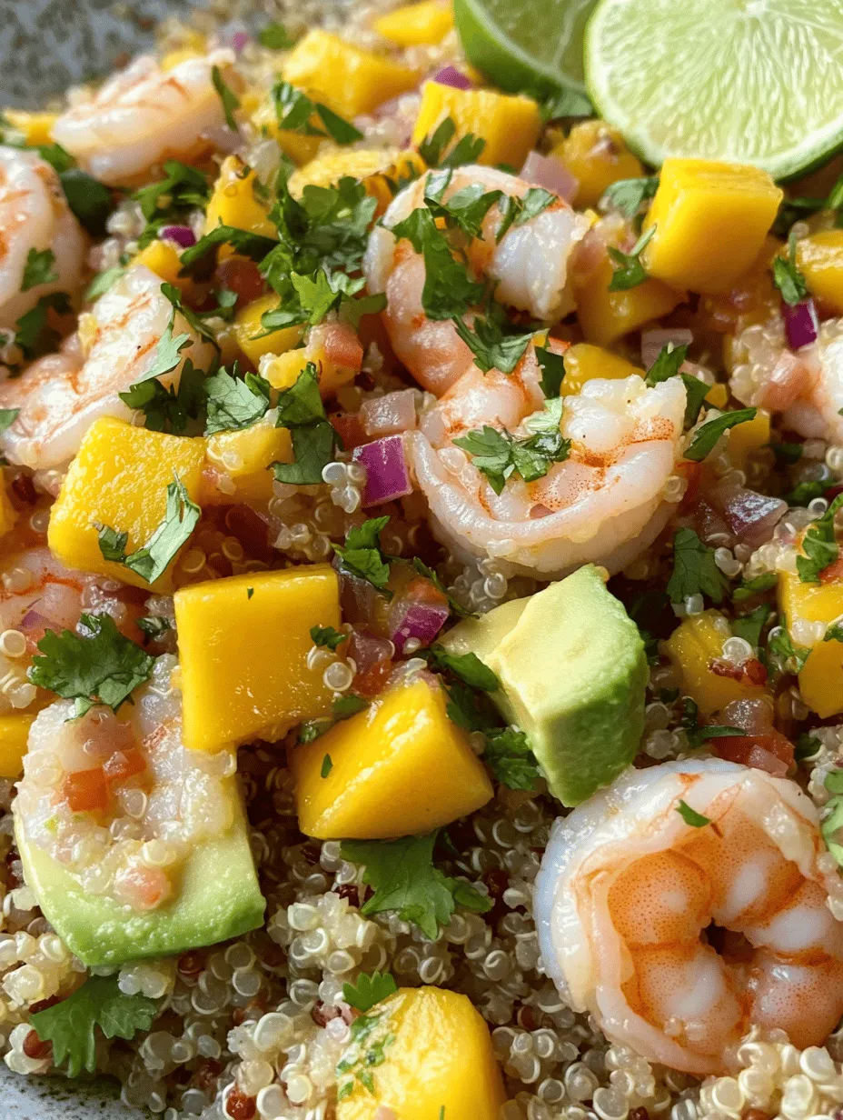 Each ingredient in the Shrimp and Avocado Bowls serves a purpose, contributing to the overall flavor, texture, and nutritional profile of the dish. Let's take a closer look at what makes each component special.