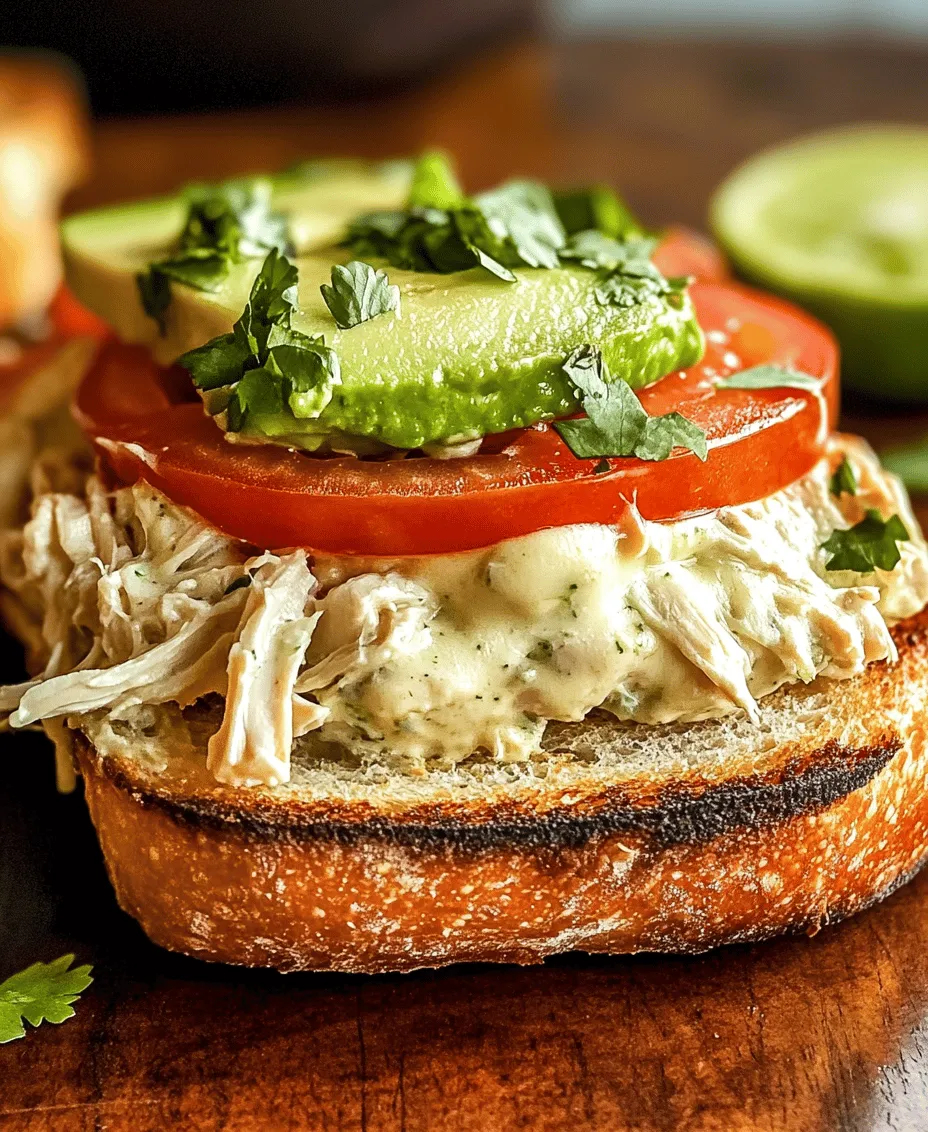 In the realm of quick and satisfying meals, the Chicken Avocado Melt Sandwich stands out as a delicious option that merges flavor and nutrition. This tantalizing sandwich features a medley of ingredients that not only provide a hearty meal but also pack a punch when it comes to health benefits. With its combination of lean protein, healthy fats, and fresh vegetables, this recipe is a perfect choice for anyone looking to enjoy a wholesome lunch or dinner without spending hours in the kitchen.