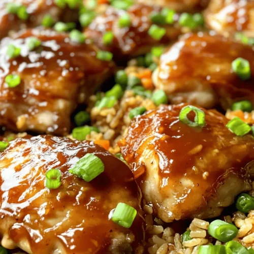 If you’re looking for a delicious, hassle-free dinner that packs a punch of flavor while keeping the cleanup to a minimum, then One-Pan Honey BBQ Chicken Rice is your ultimate go-to meal. This dish is not only a crowd-pleaser but also a fantastic way to balance nutrition and taste, making it suitable for families and busy professionals alike. The beauty of a one-pan meal lies in its simplicity; with everything cooked together, you can enjoy the rich, harmonious flavors without the stress of multiple pots and pans cluttering your kitchen.