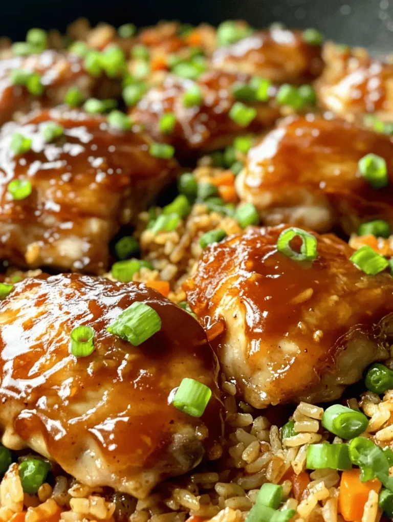 If you’re looking for a delicious, hassle-free dinner that packs a punch of flavor while keeping the cleanup to a minimum, then One-Pan Honey BBQ Chicken Rice is your ultimate go-to meal. This dish is not only a crowd-pleaser but also a fantastic way to balance nutrition and taste, making it suitable for families and busy professionals alike. The beauty of a one-pan meal lies in its simplicity; with everything cooked together, you can enjoy the rich, harmonious flavors without the stress of multiple pots and pans cluttering your kitchen.