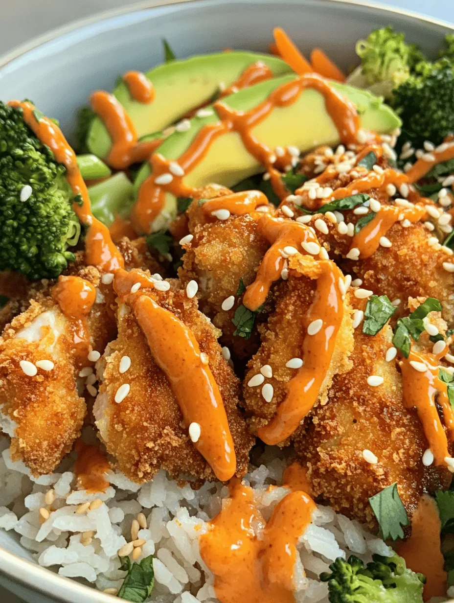 To fully appreciate Bang Bang Chicken Bowls, it’s essential to understand the origins of Bang Bang sauce. This delightful concoction has its roots in Asian cuisine, particularly attributed to Chinese culinary traditions. The sauce is typically a creamy blend that combines mayonnaise with sweet chili sauce, adding a kick from sriracha and brightening it up with a squeeze of lime juice.