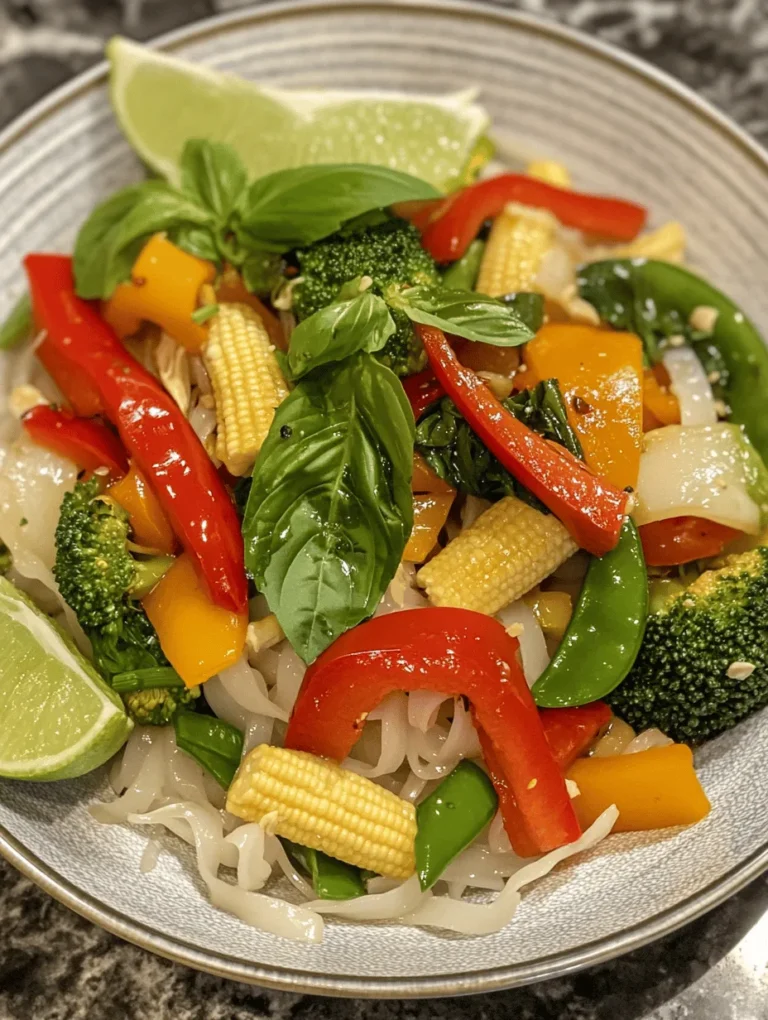 Drunken Noodles, or "Pad Kee Mao," is one of the most beloved dishes within Thai cuisine, celebrated not only for its bold flavors but also for its delightful textures. This aromatic stir-fried noodle dish combines flat rice noodles with a colorful array of vegetables, aromatic herbs, and proteins, all brought together by a savory sauce that tantalizes the taste buds. The unique medley of spices and ingredients in Drunken Noodles creates an unforgettable culinary experience that transports diners straight to the bustling streets of Thailand.